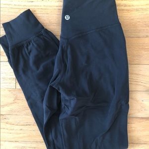 Lululemon Align Joggers, size 4, black